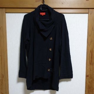 ヴィヴィアンウエストウッド(Vivienne Westwood)のvivienne westwood カーディガン(黒)  ヴィヴィアン(カーディガン)