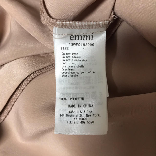 emmi atelier(エミアトリエ)の美品　emmi シャツワンピース レディースのワンピース(ロングワンピース/マキシワンピース)の商品写真