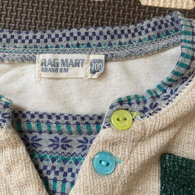 RAG MART(ラグマート)のラグマート　ロンT 100cm キッズ/ベビー/マタニティのキッズ服男の子用(90cm~)(Tシャツ/カットソー)の商品写真