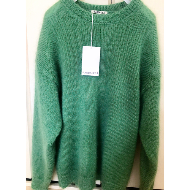 AURALEE SUPER KID MOHAIR KNIT P/O