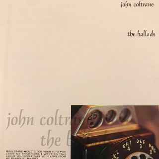 ビクター(Victor)のjohn coltrane    The ballads(ジャズ)