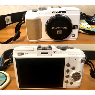 オリンパス(OLYMPUS)の【10/21まで】OLYMPUS PEN E-PL2 ダブルズームキット(ミラーレス一眼)