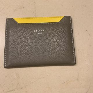 セリーヌ(celine)のN。さん専用★セリーヌ　パスケース　バイカラー(名刺入れ/定期入れ)