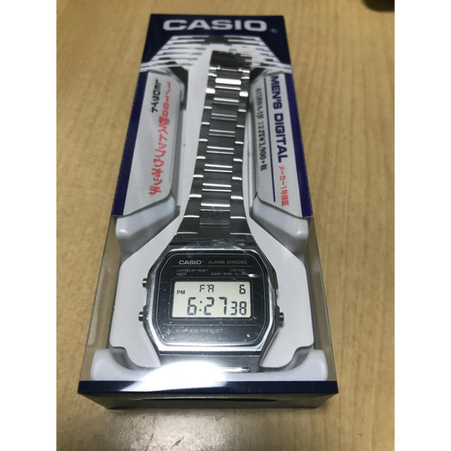 CASIO(カシオ)のカシオ CASIO 腕時計 スタンダード A158WA-1JF メンズ メンズの時計(腕時計(デジタル))の商品写真