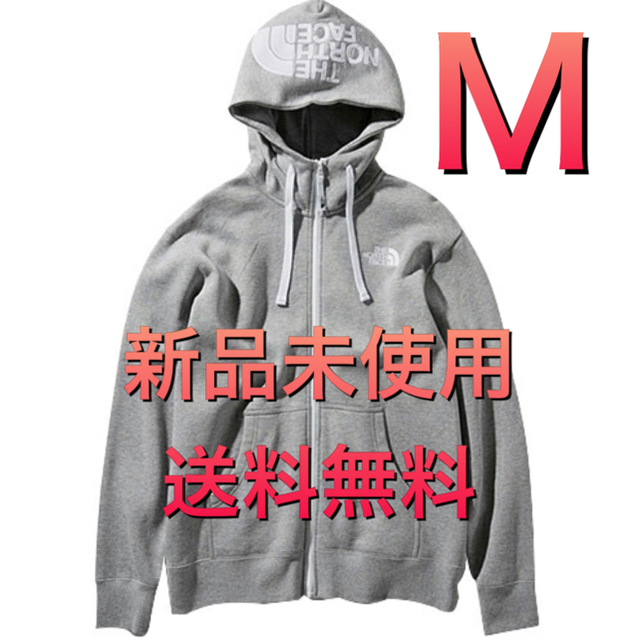 THE NORTH FACE(ザノースフェイス)の【M】ノースフェイス　リアビューフルジップフーディ　ミックスグレーNT11930 メンズのトップス(パーカー)の商品写真