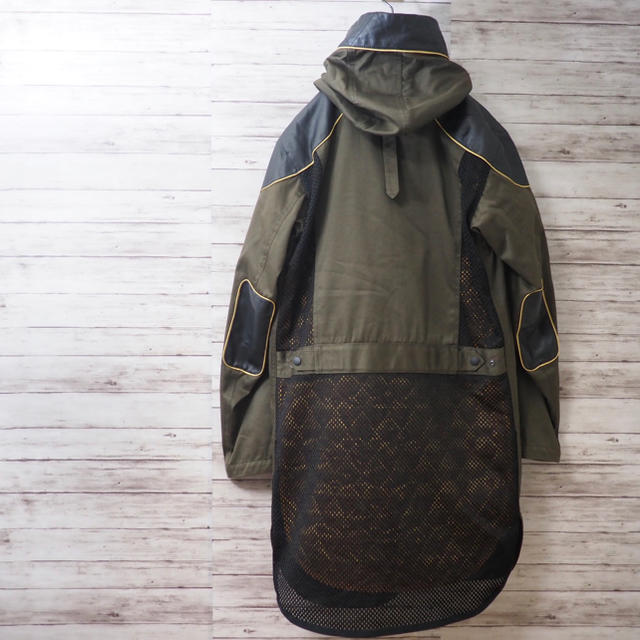 ISSEY MIYAKE - 2008AW ISSEY MIYAKE MEN レザー切替ミリタリー ISSEY MIYAKE - 2008AW ISSEY MIYAKE MEN レザー切替ミリタリー