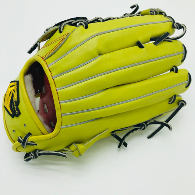新品　限定　レア　CHIAKI チアキ　グローブ　外野手　左投　硬式　イエロー スポーツ/アウトドアの野球(グローブ)の商品写真