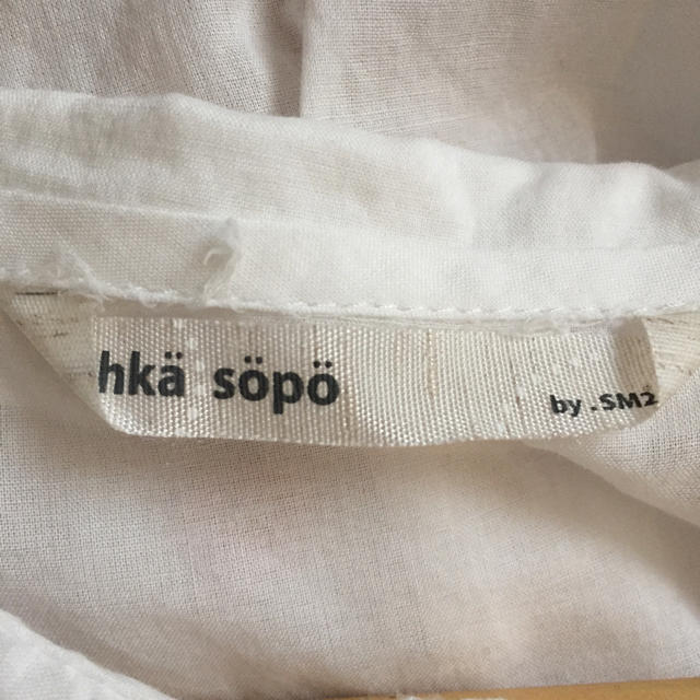 SM2(サマンサモスモス)のehka sopo ブラウス レディースのトップス(シャツ/ブラウス(半袖/袖なし))の商品写真