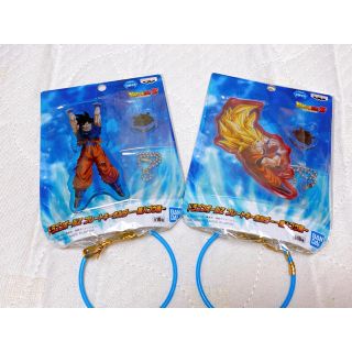 バンダイ(BANDAI)のドラゴンボールZ プレートキーホルダー 魔人ブウ編 孫悟空　スーパーサイヤ人3(キーホルダー)
