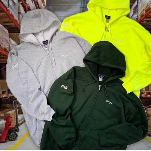 THE NORTH FACE(ザノースフェイス)のStabridge Warehouse Staff Hoodie グレー　L メンズのトップス(パーカー)の商品写真