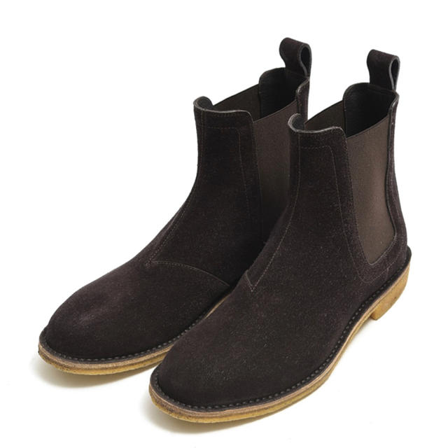 新品未使用 BOTTEGA VENETA サイドゴアブーツ ダークブラウン 40 メンズの靴/シューズ(ブーツ)の商品写真