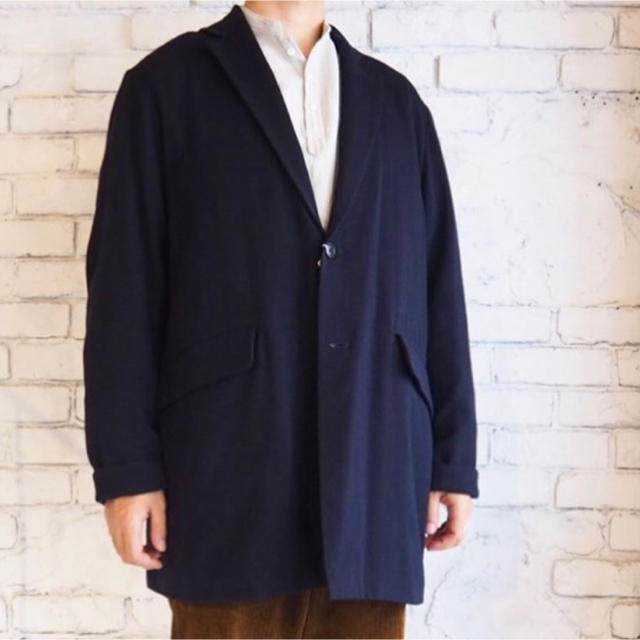 comoli ウール中綿チェスターコート