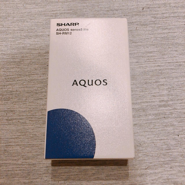 AQUOS sense3 lite SH-RM12 64GB 本体　ブラックスマートフォン本体