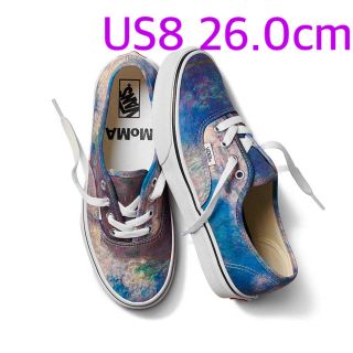 ヴァンズ(VANS)のVANS and MoMA オーセンティック モネ Unisex 26.0cm(スニーカー)