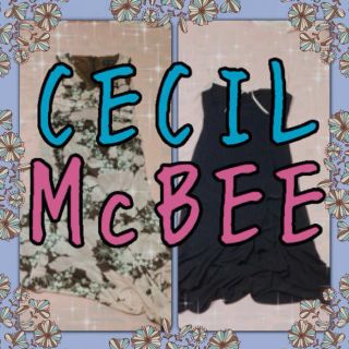 セシルマクビー(CECIL McBEE)のセシル♡エレガントワンピ2点セット(ひざ丈ワンピース)