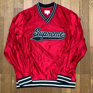 シュプリーム(Supreme)のSupreme 16A/W スクリプトロゴベースボールウォームアップトップ(ジャージ)