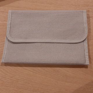 ムジルシリョウヒン(MUJI (無印良品))の無印　母子手帳ケース　綿　A6サイズ(母子手帳ケース)