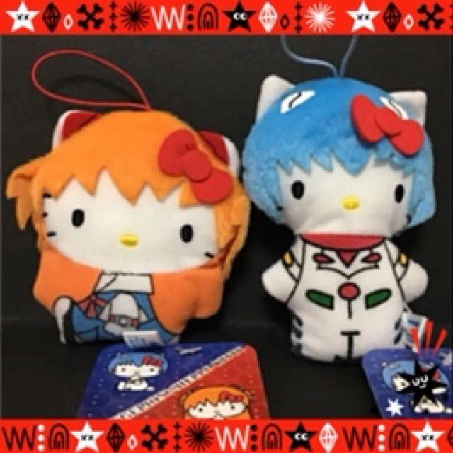 エヴァンゲリオン ハローキティ ぷっくりマスコット 2種セットの通販 By スライム S Shop ラクマ エヴァンゲリオン ハローキティ ぷっくりマスコット 2種セットの通販 By スライム S Shop ラクマ