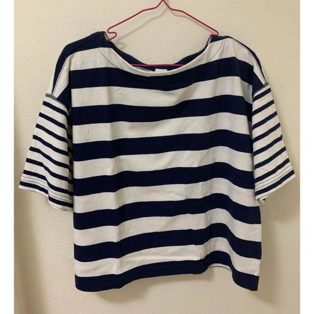 GAP(ギャップ)のGAP ボーダーカットソー　Tシャツ レディースのトップス(Tシャツ(半袖/袖なし))の商品写真