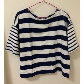 ギャップ(GAP)のGAP ボーダーカットソー　Tシャツ(Tシャツ(半袖/袖なし))