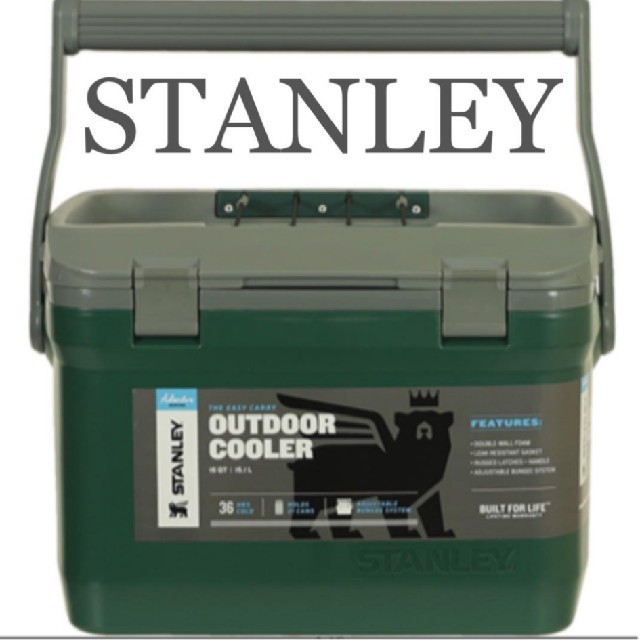 Stanley(スタンレー)の［新品未使用］STANLEY クーラーボックス15.1 グリーン スポーツ/アウトドアのアウトドア(その他)の商品写真