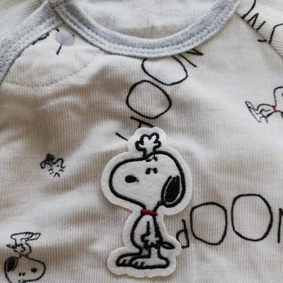 ピーナッツ(PEANUTS)のスヌーピー　ロンパース　60～70(ロンパース)