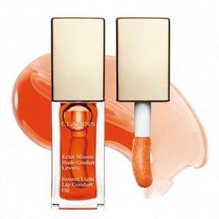 クラランス(CLARINS)の【新品未開封】クラランス コンフォート リップオイル 05 タンジェリン(リップケア/リップクリーム)