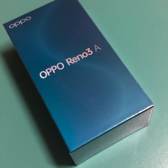 新品 未開封 OPPO Reno3 A ホワイト