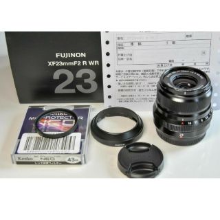 フジフイルム(富士フイルム)の｢新品同様｣ 富士フィルム FUJINON XF23mmF2 R WR(レンズ(単焦点))