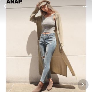 アナップ(ANAP)のANAP アナップ ロングカーディガン(カーディガン)