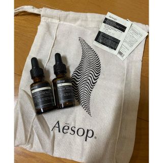 イソップ(Aesop)のAesop★ヘアオイル空瓶2本＋ヘアマスクサンプル2個＋袋セット(ヘアパック/ヘアマスク)