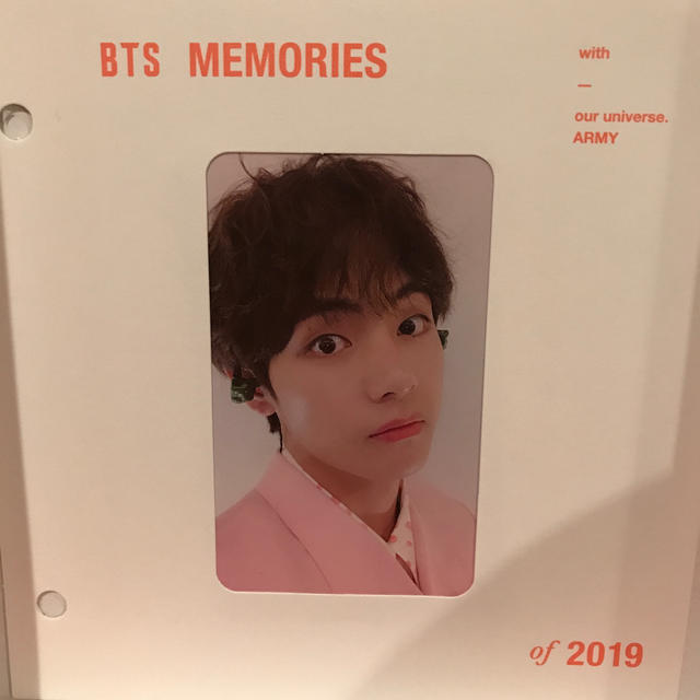 BTS memories メモリーズ 2019 DVD トレカ V テテ-connectedremag.com