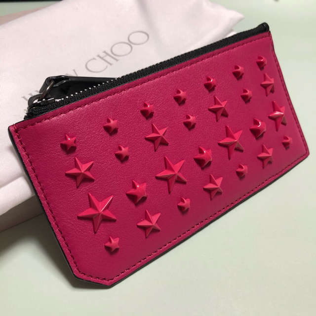 JIMMY  CHOO  ジミーチュウ　 レザー　カードケース　CASEY 3