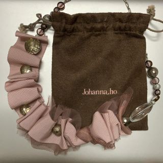 ジョアンナホー(Johanna ho)のジョアンナ・ホー ビッグ ビジュー ガラス リボン ネックレス アクセサリー(ネックレス)