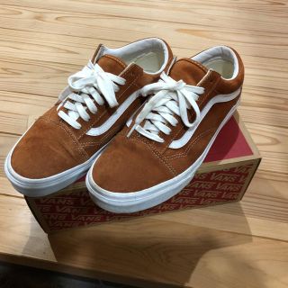 ヴァンズ(VANS)のvans オールドスクール  ブラウン　26.5cm(スニーカー)