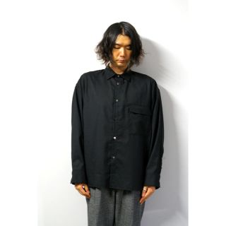 サンシー(SUNSEA)のstein 19aw オーバーサイズドダウンパットシャツ(シャツ)