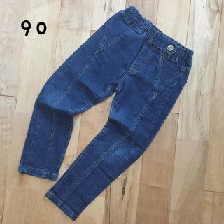 約90センチ　デニム パンツ(パンツ/スパッツ)