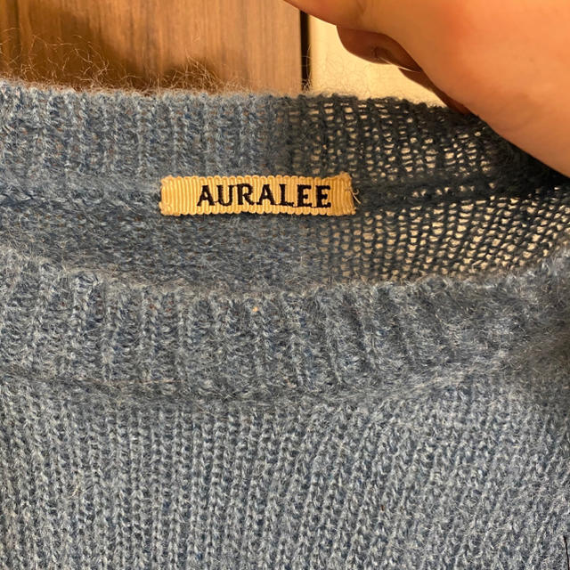 AURALEE(オーラリー)キッドモヘアプルオーバーニット メンズのトップス(ニット/セーター)の商品写真