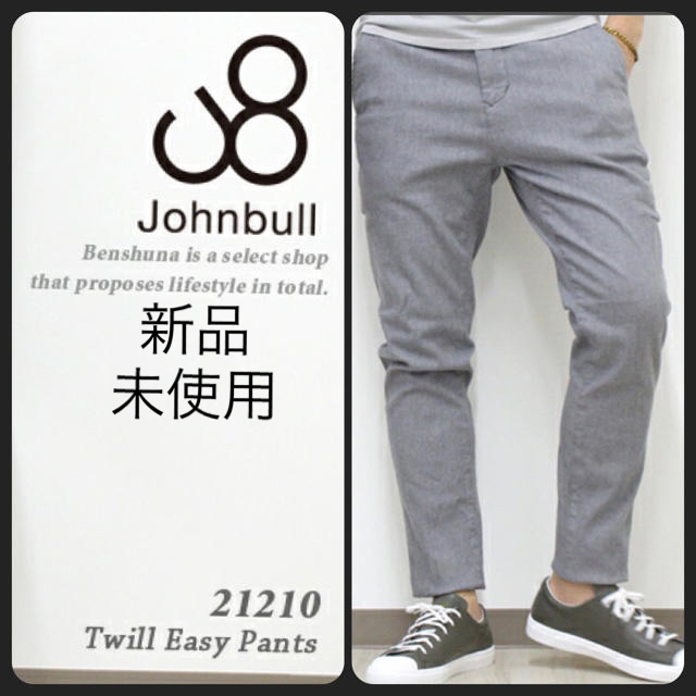 新品　Johnbull ダブルクロスイージーパンツ メンズ Lサイズ