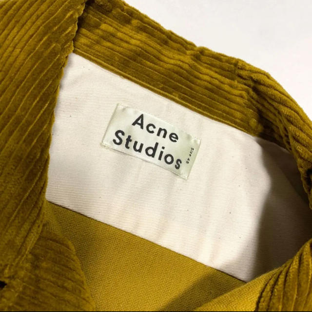 ACNE(アクネ)のacne studios コーデュロイシャツ　ジャケット メンズのトップス(シャツ)の商品写真