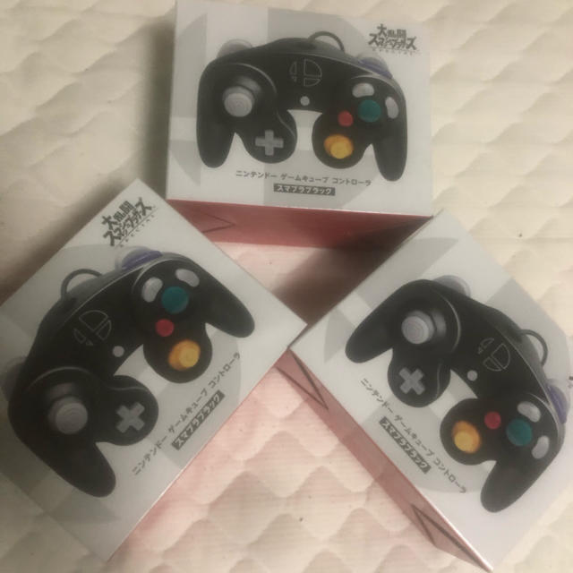 任天堂純正品】ゲームキューブ コントローラー スマブラブラック 任天堂純正品】ゲームキューブ コントローラー スマブラブラック