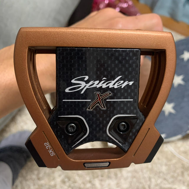 TaylorMade(テーラーメイド)のテーラーメイド　スパイダーX  スモールスラントネック　34インチ スポーツ/アウトドアのゴルフ(クラブ)の商品写真