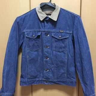 ラングラー(Wrangler)の90s ビンテージアメリカ製　Wranglerデニムジャケット(Gジャン/デニムジャケット)