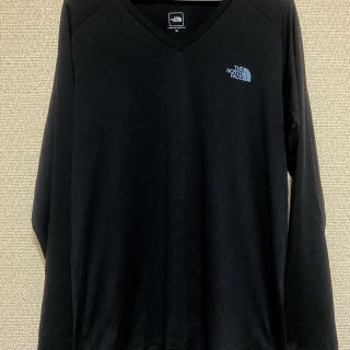 ザノースフェイス(THE NORTH FACE)の◯ノースフェイス　長袖Tシャツ　レディース　XL ブラック(Tシャツ(長袖/七分))