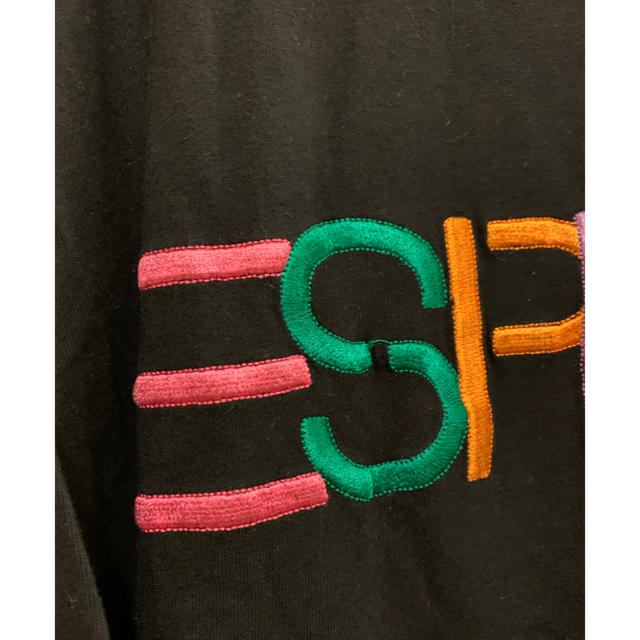 Esprit(エスプリ)のused 90'S エスプリ カラフル刺繍ロゴロンＴ♡vintageスウェット メンズのトップス(Tシャツ/カットソー(七分/長袖))の商品写真