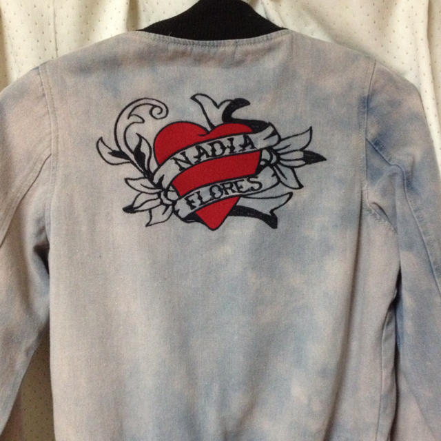 NADIA(ナディア)のデニム ブルゾン レディースのジャケット/アウター(ブルゾン)の商品写真