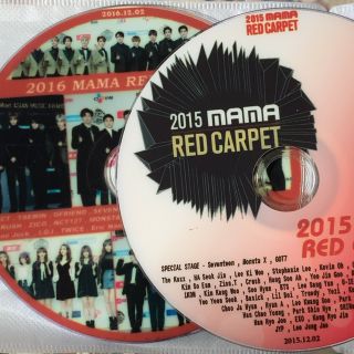 エクソ(EXO)のMAMA レッドカーペット　DVD(ミュージック)