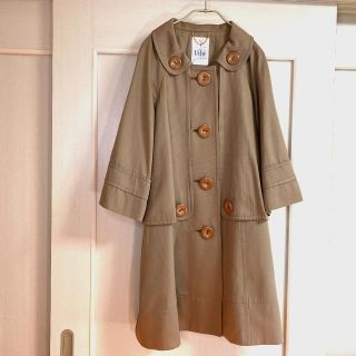 美品　tibi  NEWYORK ティビ　シルク入り　上質コート(トレンチコート)