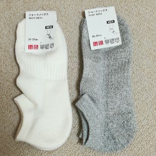 ユニクロ(UNIQLO)の未使用 ユニクロ ショートソックス 25~27cm(ソックス)