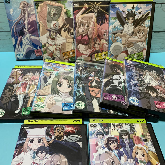 レンタル使用済みDVD  瀬戸の花嫁　1〜9    OVA1〜2